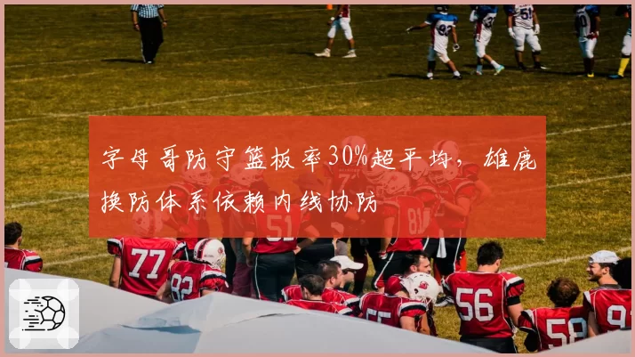 字母哥防守篮板率30%超平均，雄鹿换防体系依赖内线协防