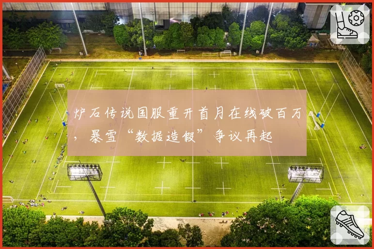 炉石传说国服重开首月在线破百万，暴雪“数据造假”争议再起
