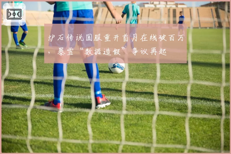 炉石传说国服重开首月在线破百万，暴雪“数据造假”争议再起